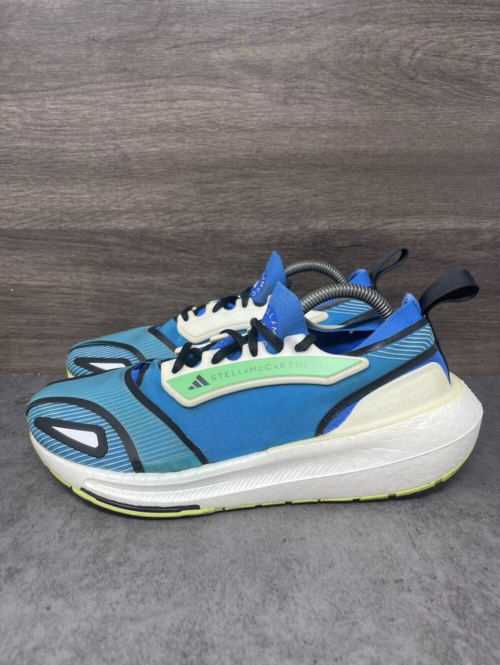 adidas Stella McCartney Ultraboost Light Womens Size 8 Blue Running Shoes HP7554